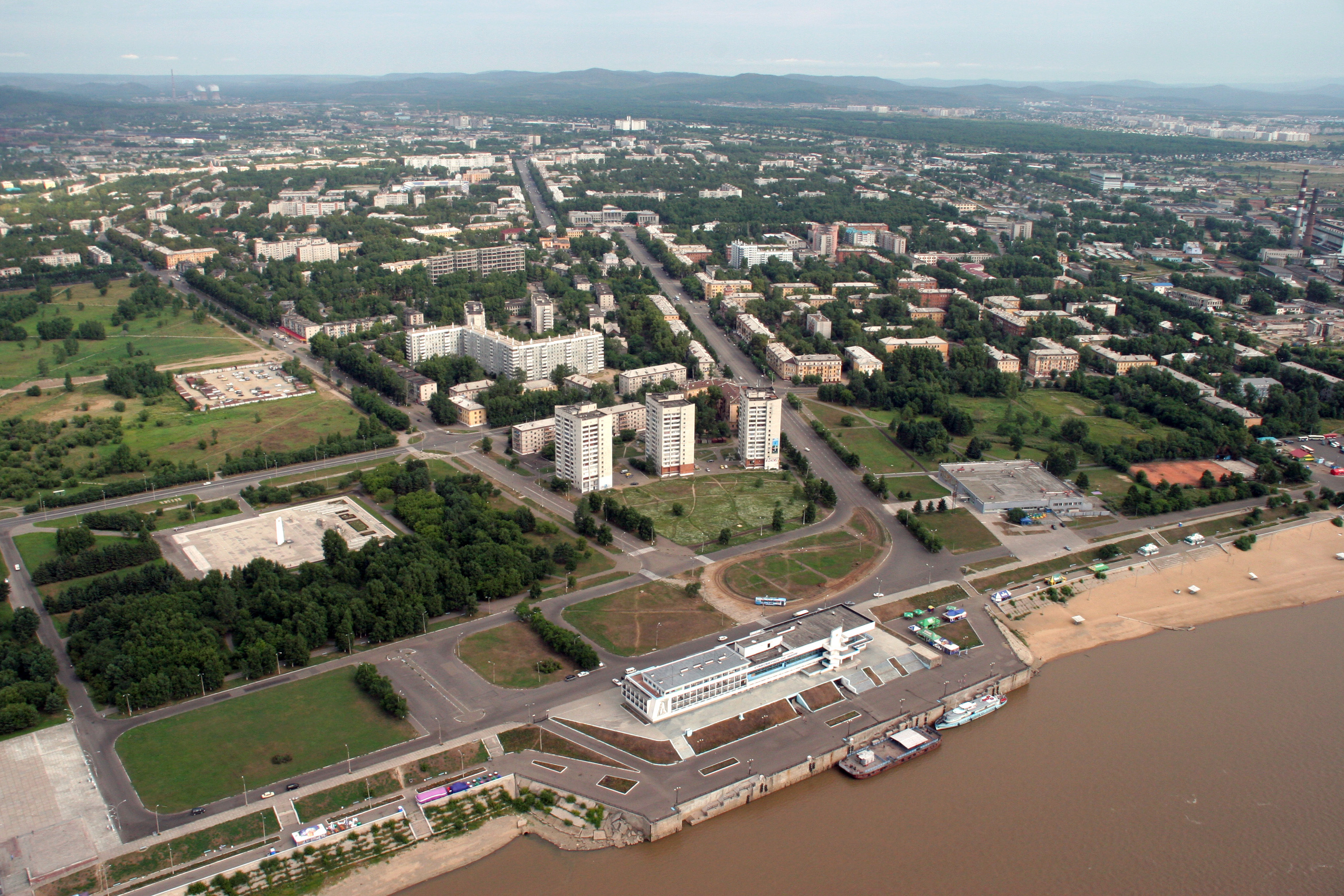 Комсомольск на Амуре центр города